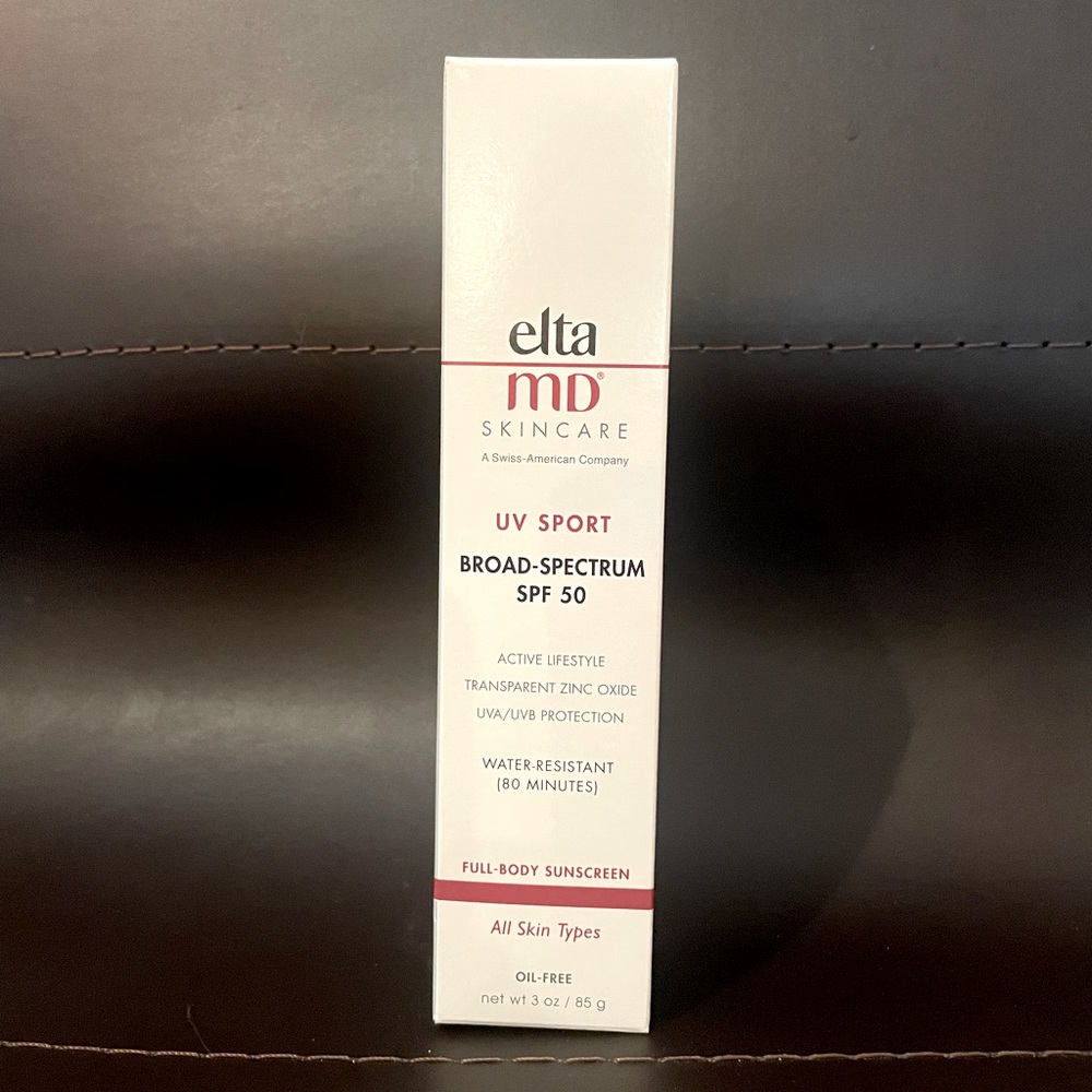 Elta UV Sport Broad Spectrum SPF 50 (water resistant) full body sunscreen